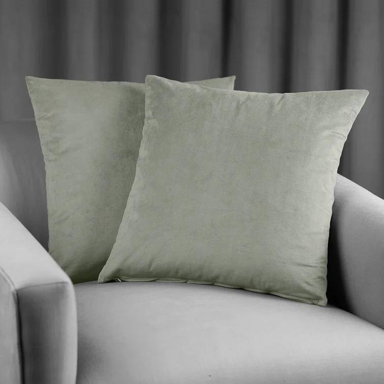 Signature Velvet Throw Pillow Covers - Decorative Pillow Covers
