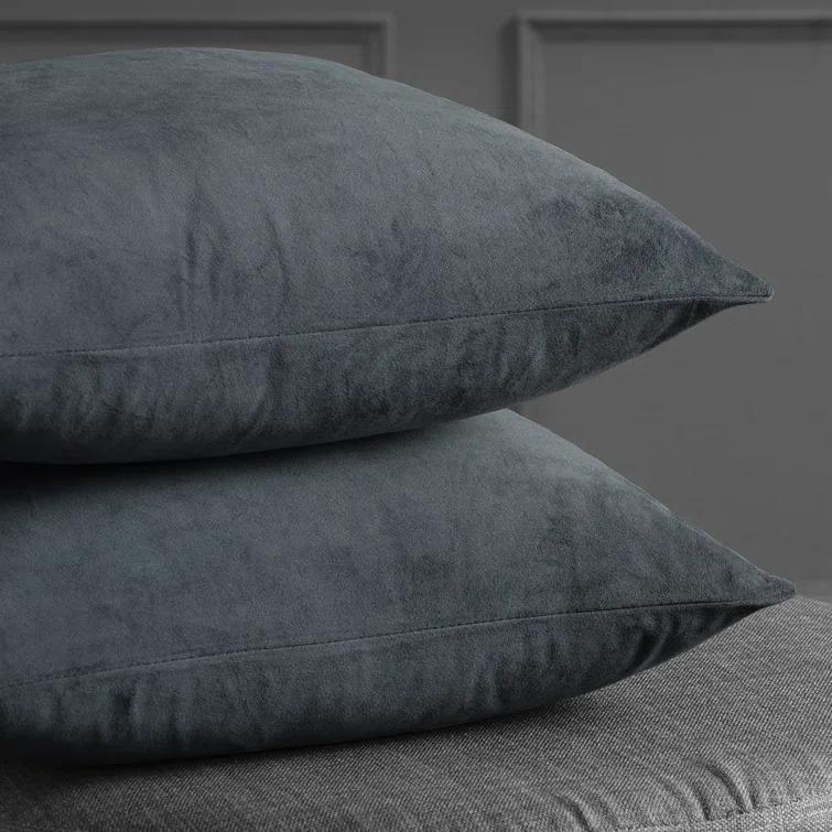 Signature Velvet Throw Pillow Covers - Decorative Pillow Covers