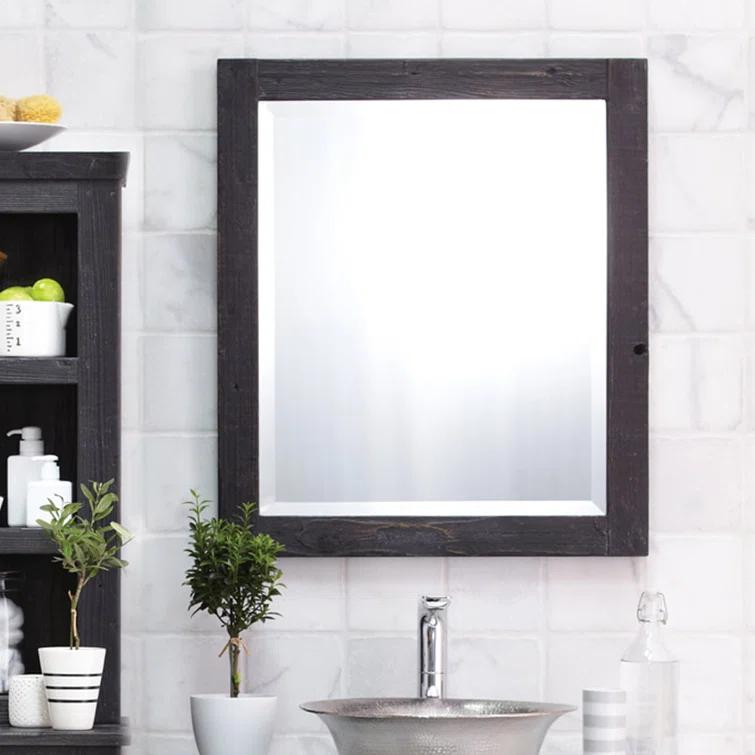 Americana Modern & Contemporary Beveled Bathroom Mirror