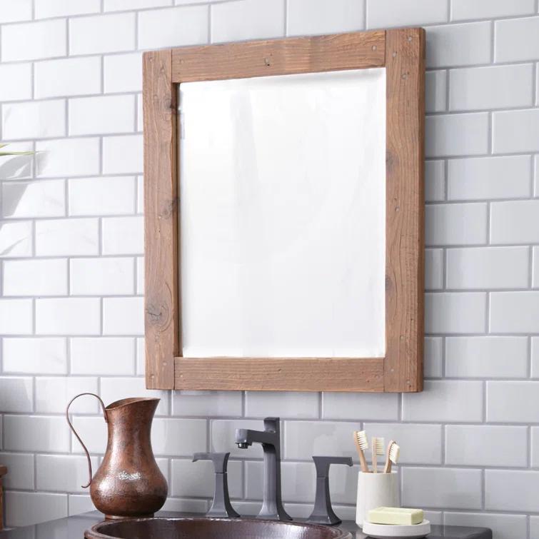 Americana Modern & Contemporary Beveled Bathroom Mirror
