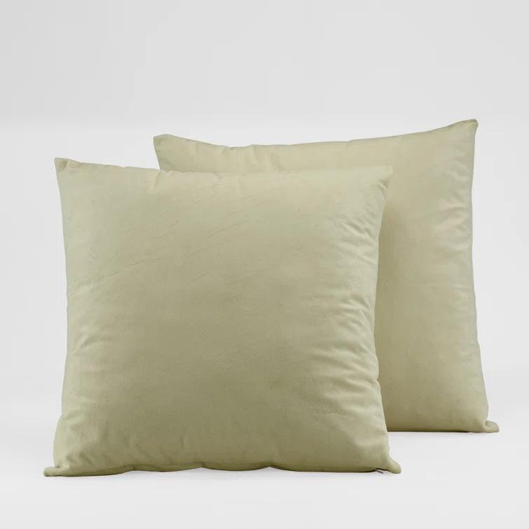 Signature Velvet Throw Pillow Covers - Decorative Pillow Covers