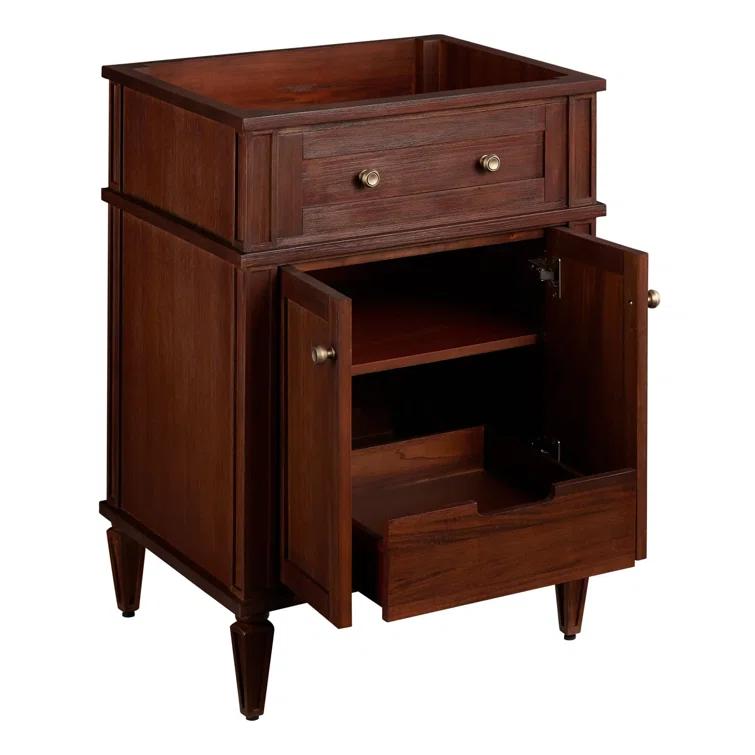 Signature Hardware 24" Elmdale Single Bathroom Vanity Set with Oval Undermount Sink