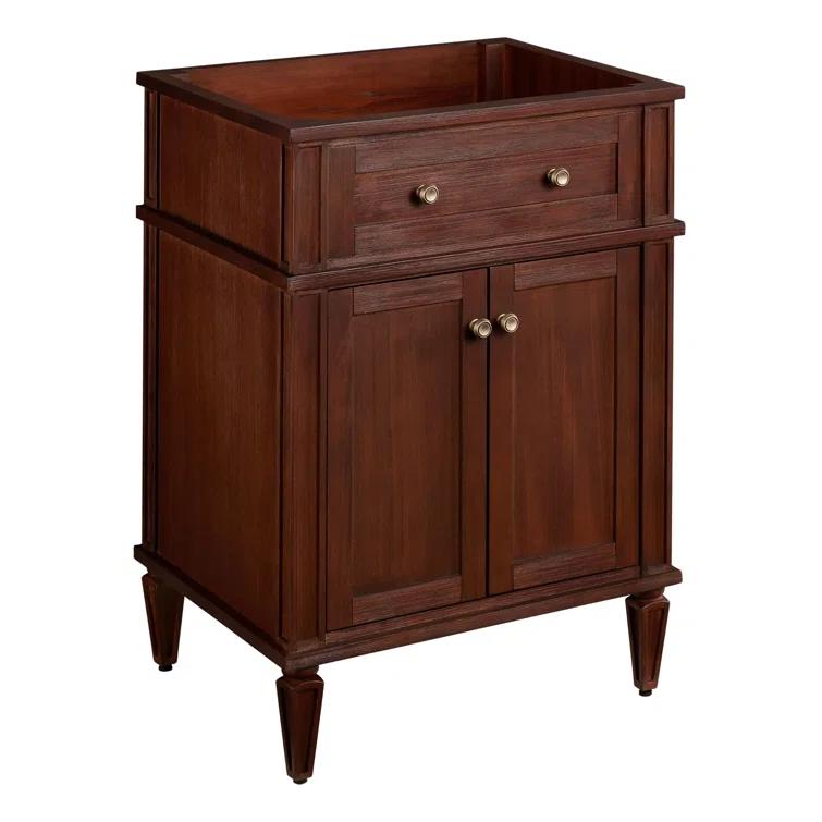 Signature Hardware 24" Elmdale Single Bathroom Vanity Set with Oval Undermount Sink