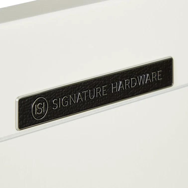 Signature Hardware 24" Elmdale Single Bathroom Vanity Set with Oval Undermount Sink