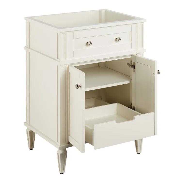 Signature Hardware 24" Elmdale Single Bathroom Vanity Set with Oval Undermount Sink
