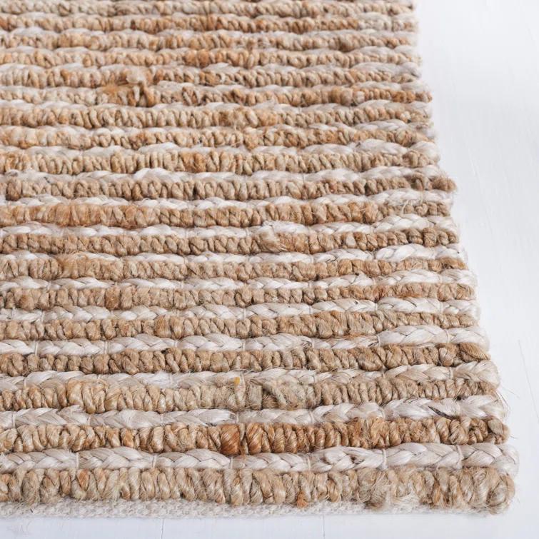 Natural Fiber NF750 Hand Woven Indoor Area Rug - Natural/Ivory - 8'x10' - Safavieh