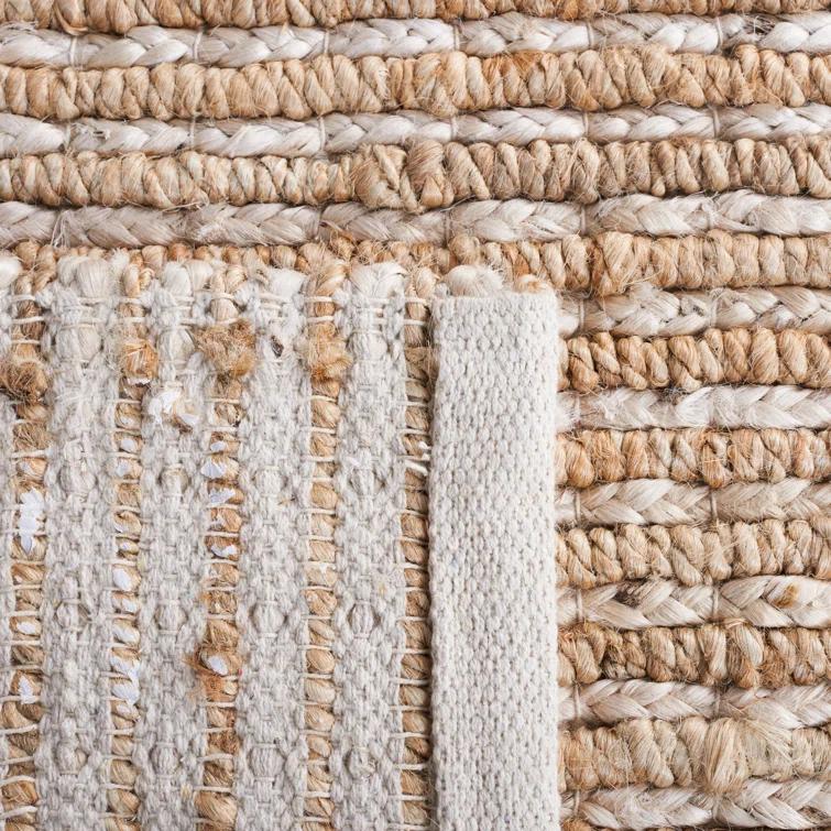 Natural Fiber NF750 Hand Woven Indoor Area Rug - Natural/Ivory - 8'x10' - Safavieh