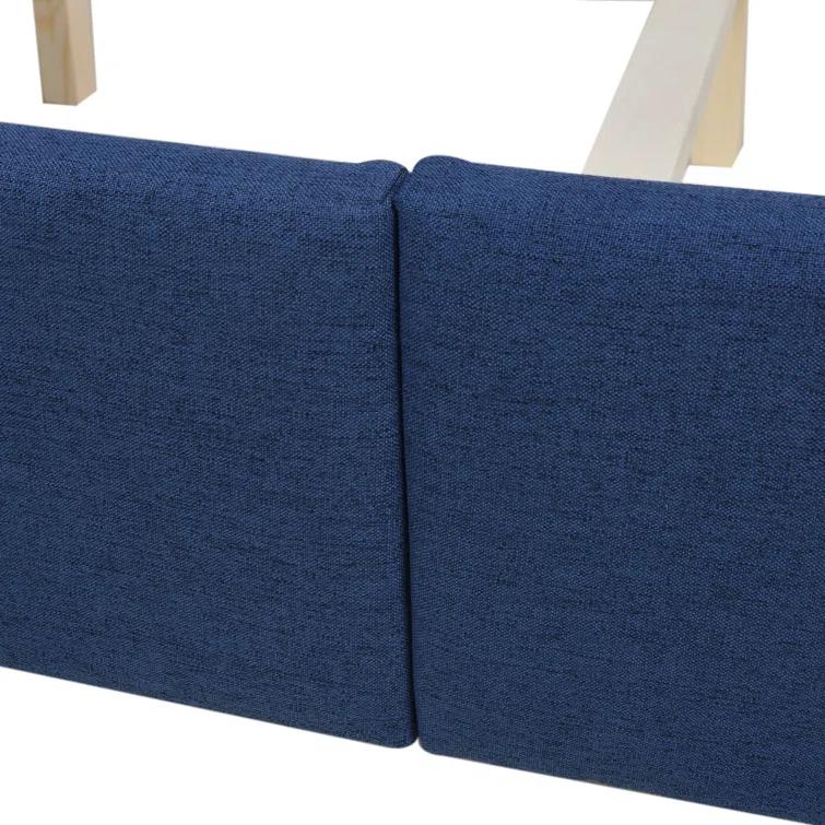 Coleman Upholstered Wingback Bed