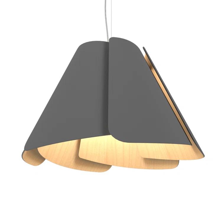 Accord Lighting Fuchsia 1 - Light Single Cone Pendant
