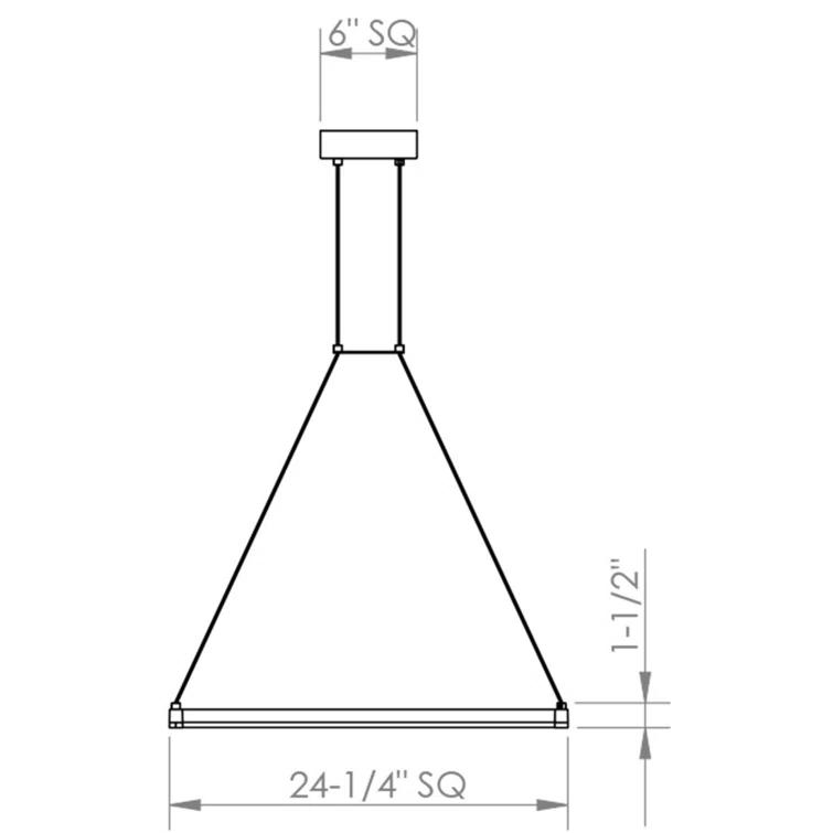 Stix 1 - Light LED Unique/Statement Pendant