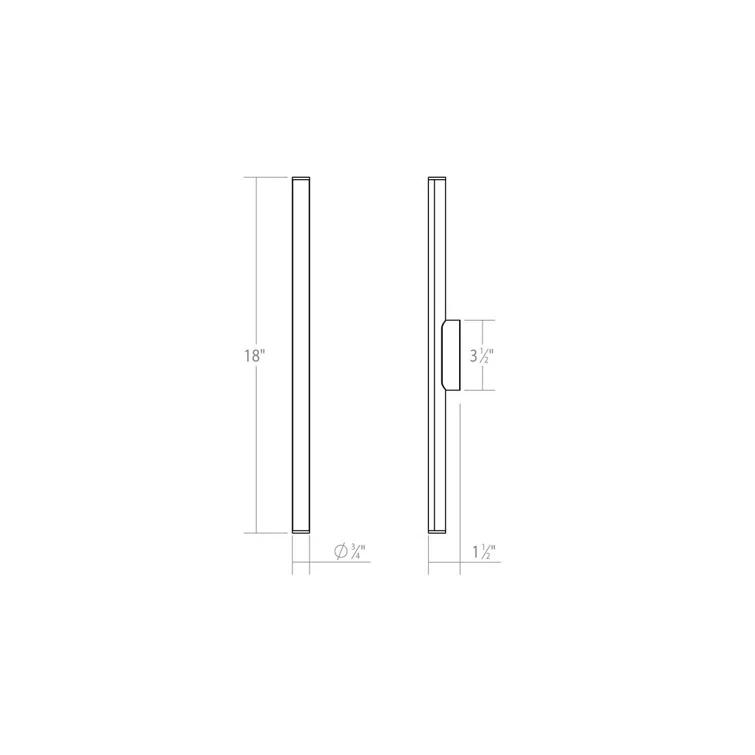 SONNEMAN Fino Dimmable LED Bath Bar