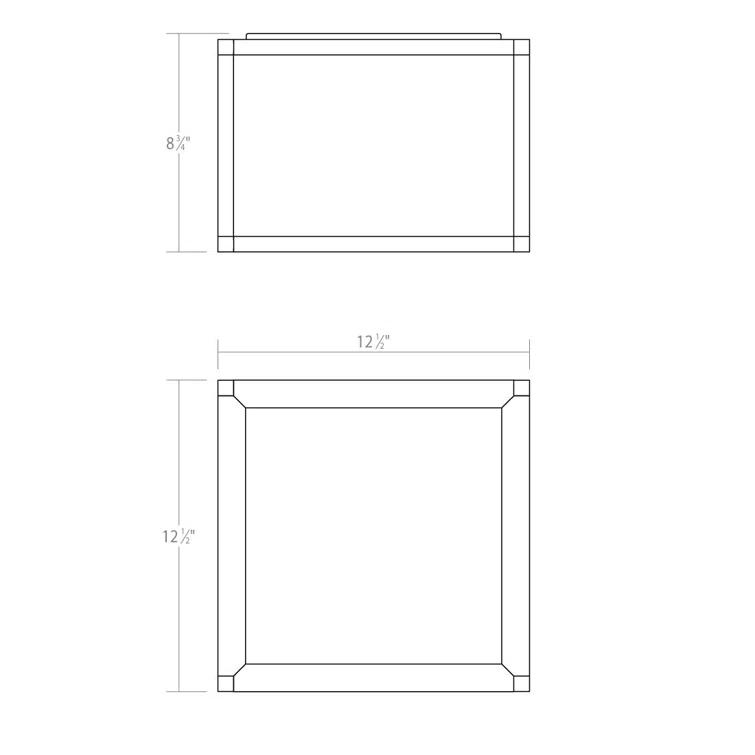 Cubix LED Flush Mount