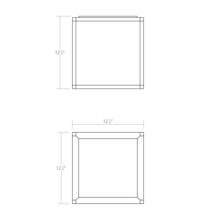 Cubix LED Flush Mount
