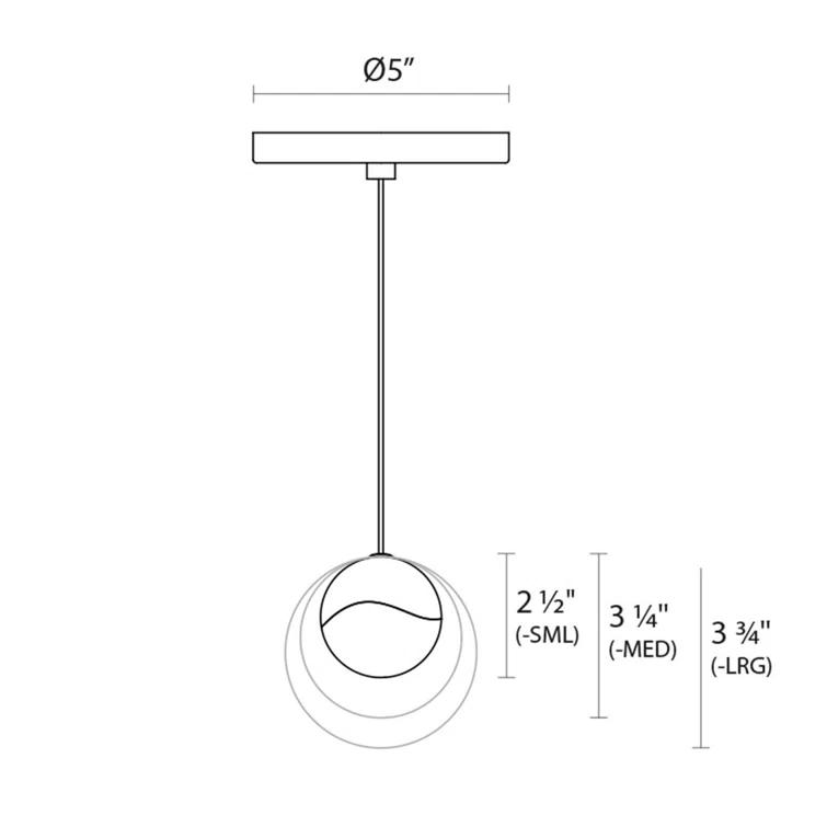 Grapes 1 - Light LED Single Pendant