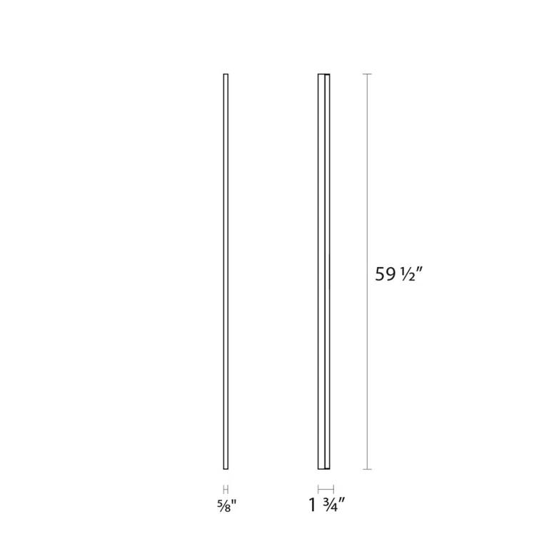 SONNEMAN Stiletto Lungo Dimmable LED Bath Bar