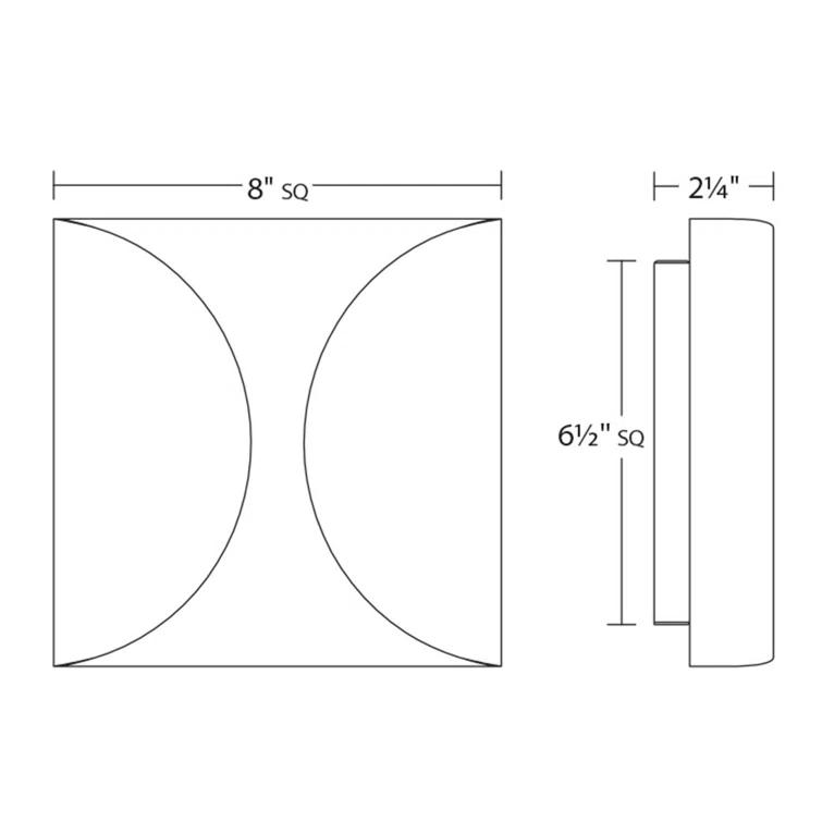 SONNEMAN Folds Aluminum LED Wall Light