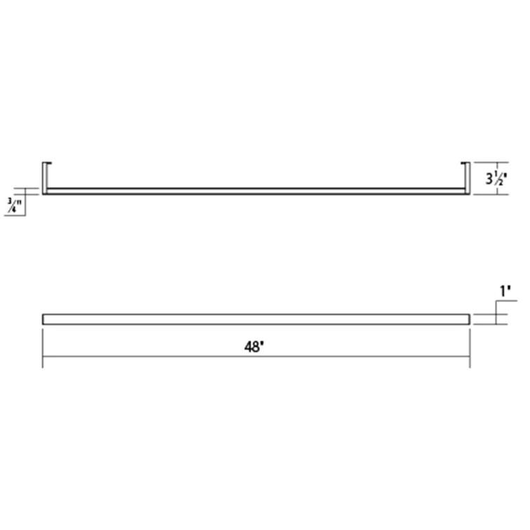 SONNEMAN Thin-Line 2 - Light Dimmable LED Bath Bar