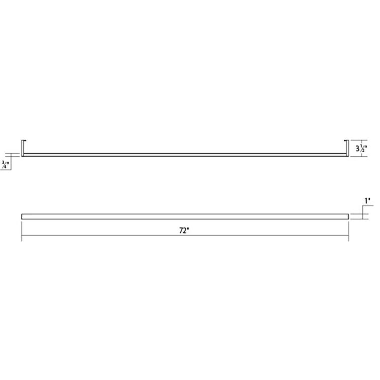 Thin-Line LED Wallchiere
