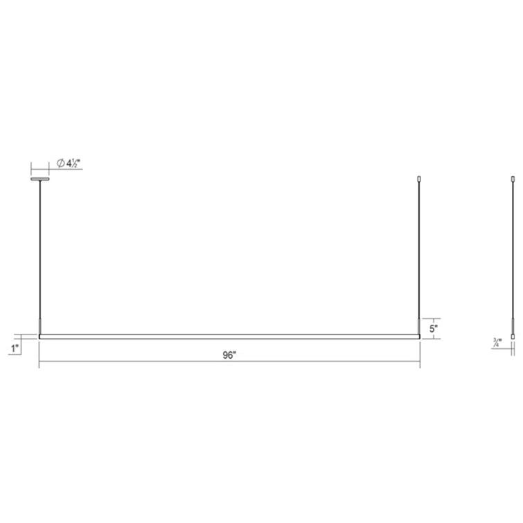 SONNEMAN Thin-Line™ 1 - Light LED Kitchen Island Pendant