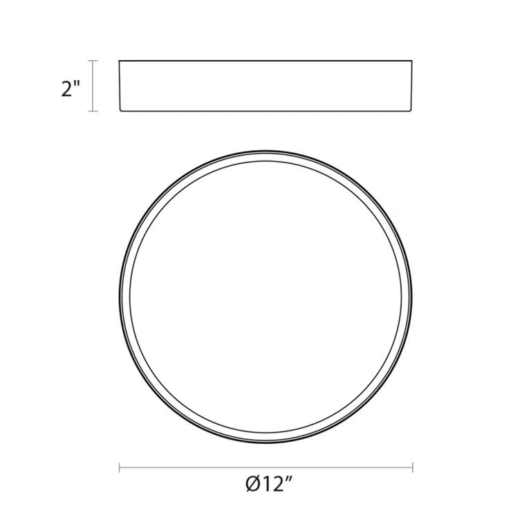 SONNEMAN Pi LED Flush Mount