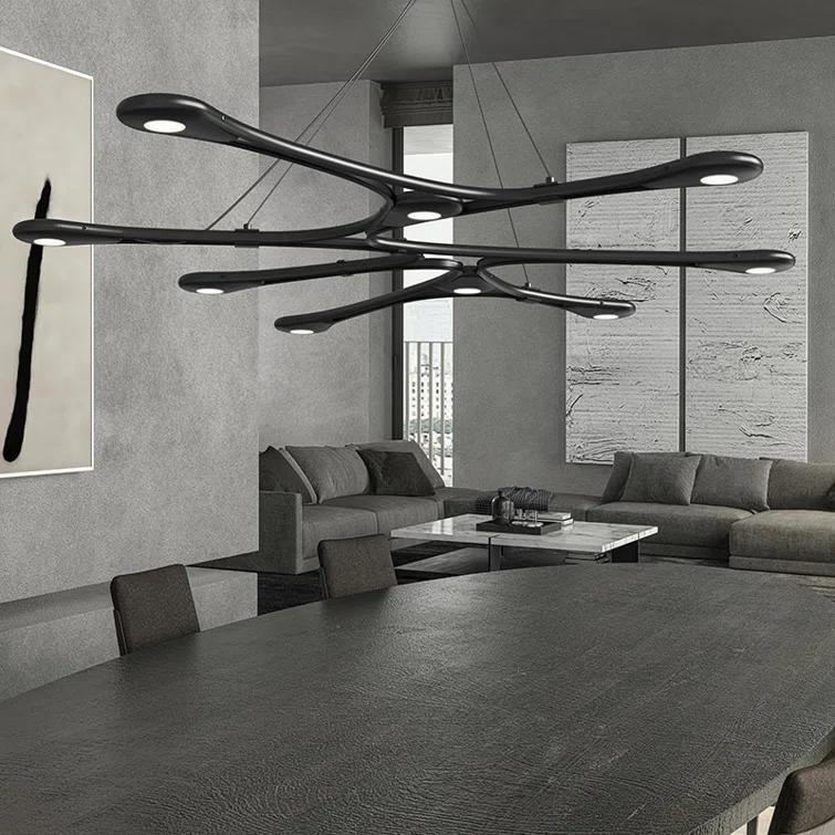 Abstraction 9 - Light Dimmable LED Chandelier