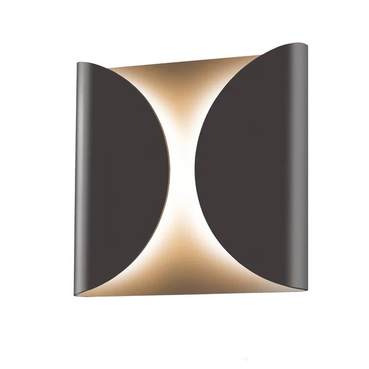 Folds Aluminum LED Wall Light