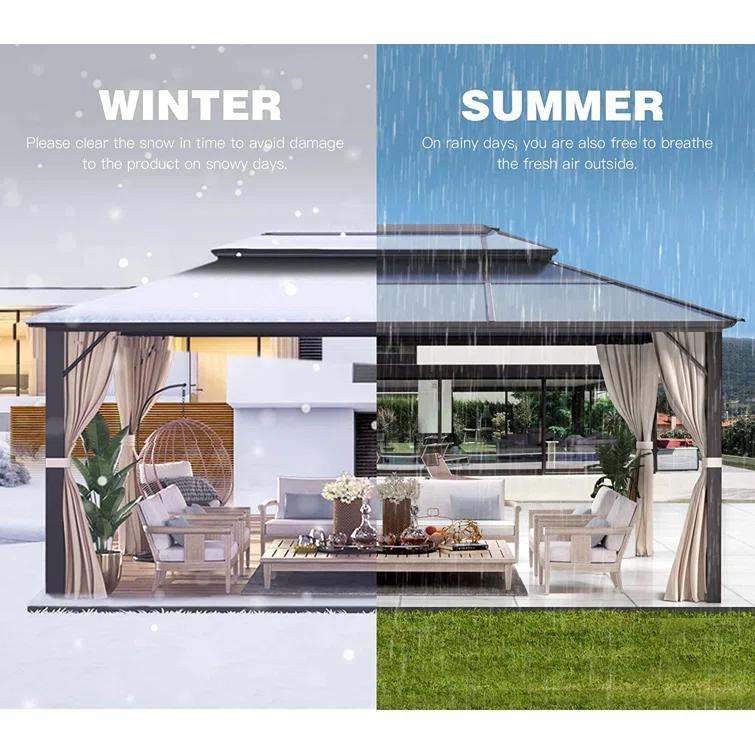 Aluminum Patio Hardtop Gazebo