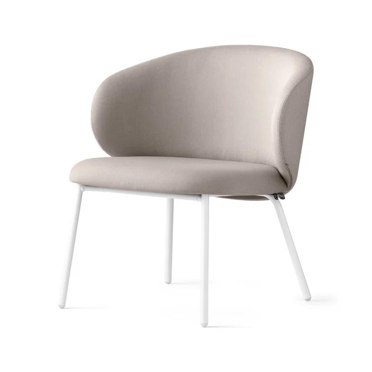 Tuka Upholstered Outdoor Lounge Chair with Metal Frame