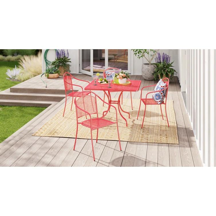 ARDEN Ruby Outdoor Square Pillow Cover & Insert