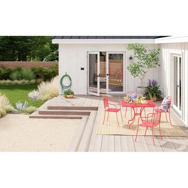 ARDEN Ruby Outdoor Square Pillow Cover & Insert