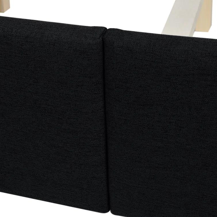 Coleman Upholstered Wingback Bed