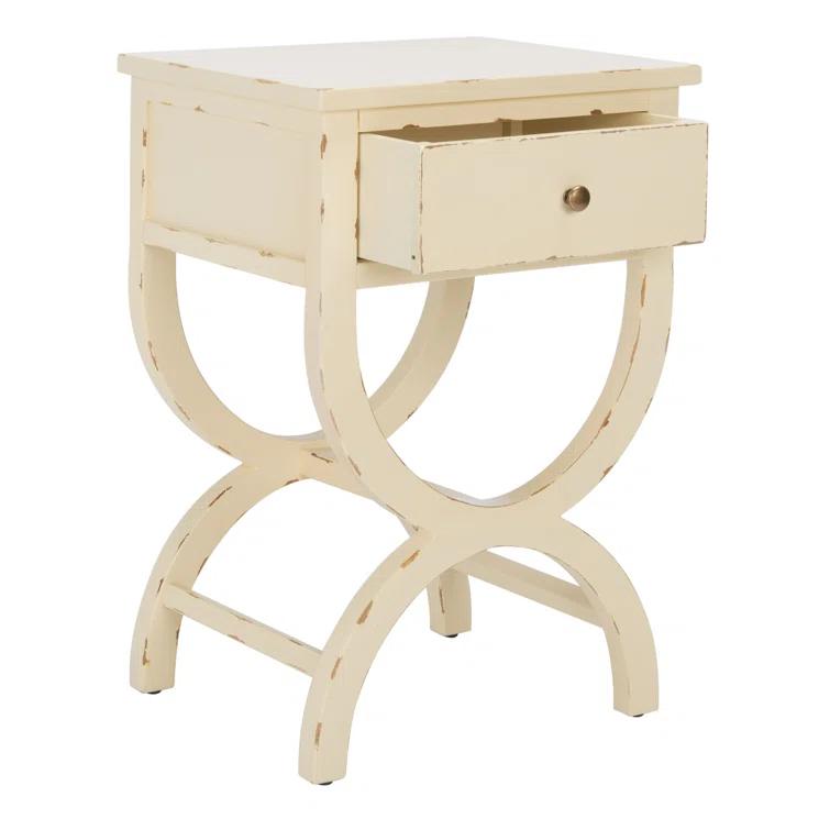 Floris End Table With Storage