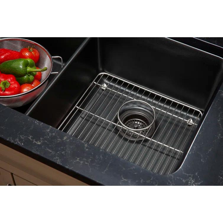 Cairn® 34" L x 18" W Under-Mount Double-Equal Kitchen Sink