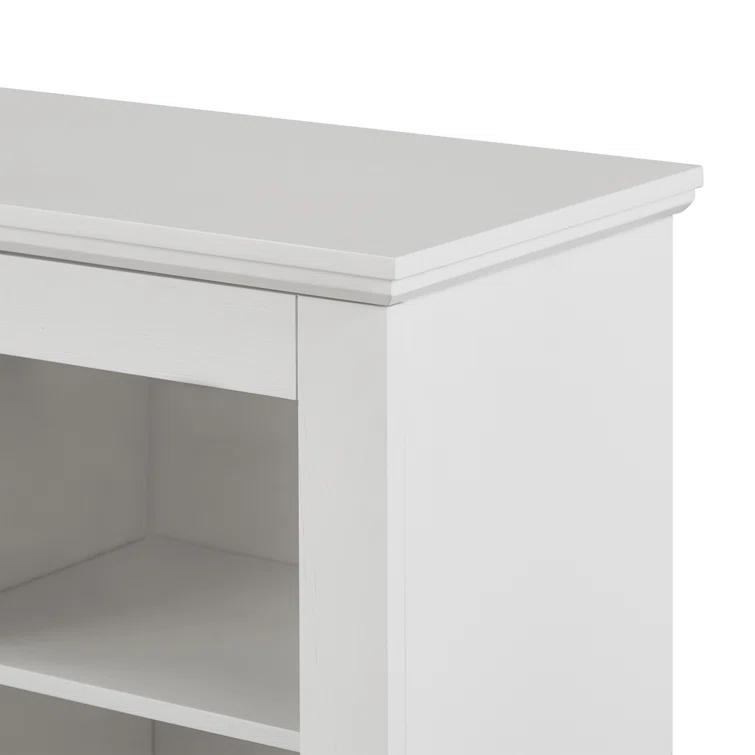 Real Flame Benjamin 81" Landscape TV Stand with Electric Fireplace by Real Flame