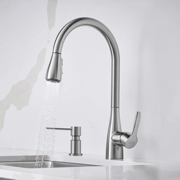 Atura Pull Down Dual Spray Kitchen Faucet