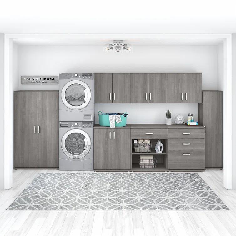 Laundry Storage Freestanding Linen Cabinet