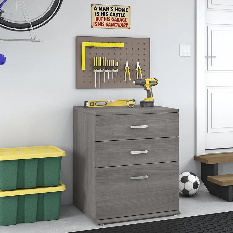 Garage Single Storage Cabinet ( 34'' H x 28'' W x 25'' D)