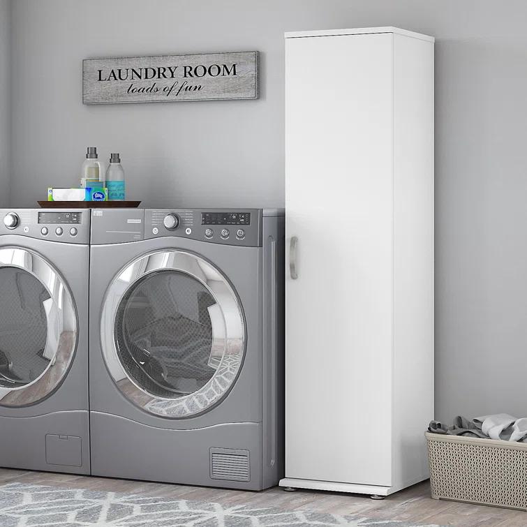 Laundry Storage Freestanding Linen Cabinet