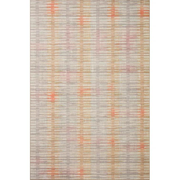 Pisolino Performance Antique Ivory/Orange Indoor/Outdoor Rug