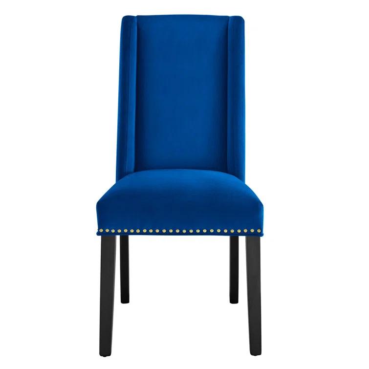 Modway Modway Baron Performance Velvet Dining Chairs - Set of 2