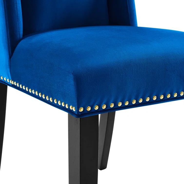 Modway Modway Baron Performance Velvet Dining Chairs - Set of 2