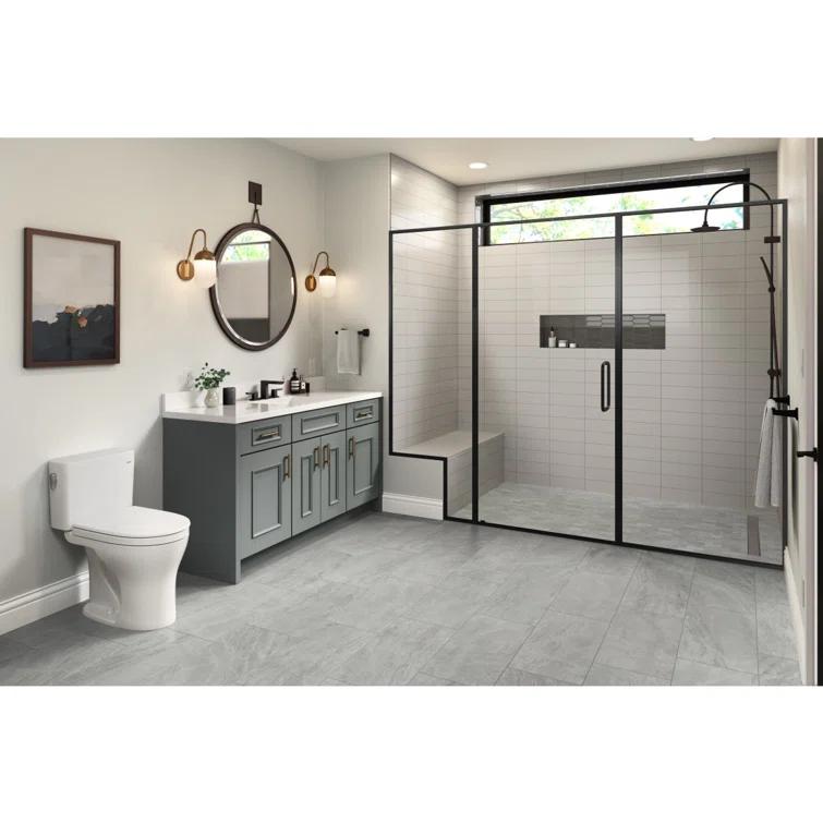 Emser Tile Motif II Taupe 4 in. x 12 in. Glossy Ceramic Wall Tile (6.82 sq. ft./Case)