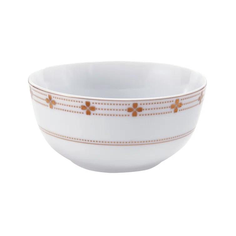 Mikasa Modern Petals 32-Piece Porcelain Dinnerware Set, Service for 8
