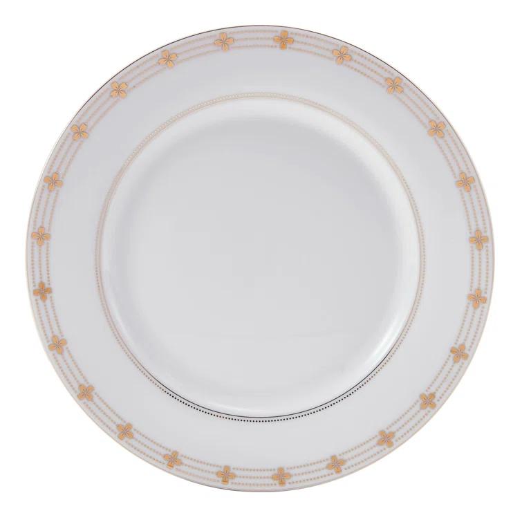 Mikasa Modern Petals 32-Piece Porcelain Dinnerware Set, Service for 8