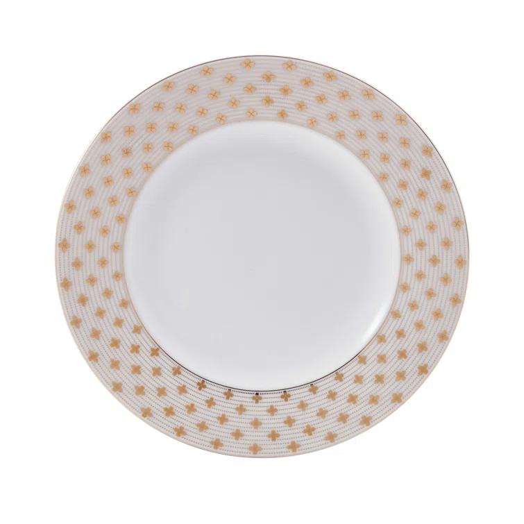 Mikasa Modern Petals 32-Piece Porcelain Dinnerware Set, Service for 8