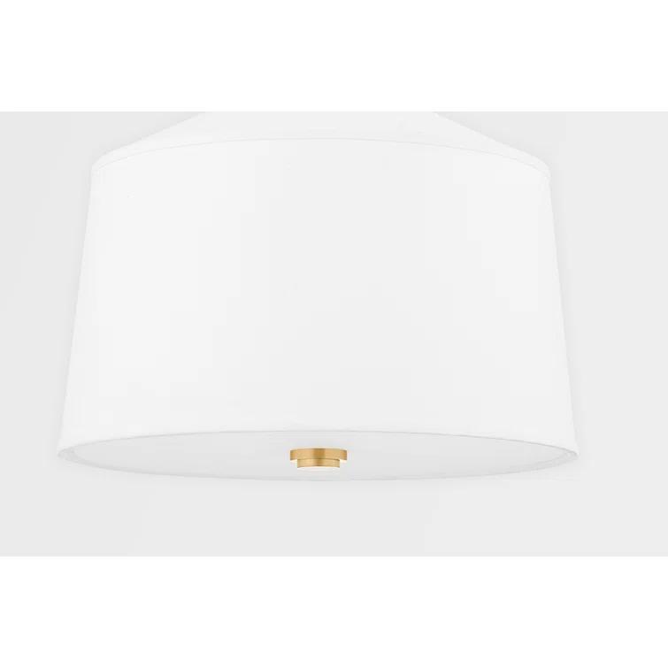 Emrys Pendant Light - White / 22.25" Dia