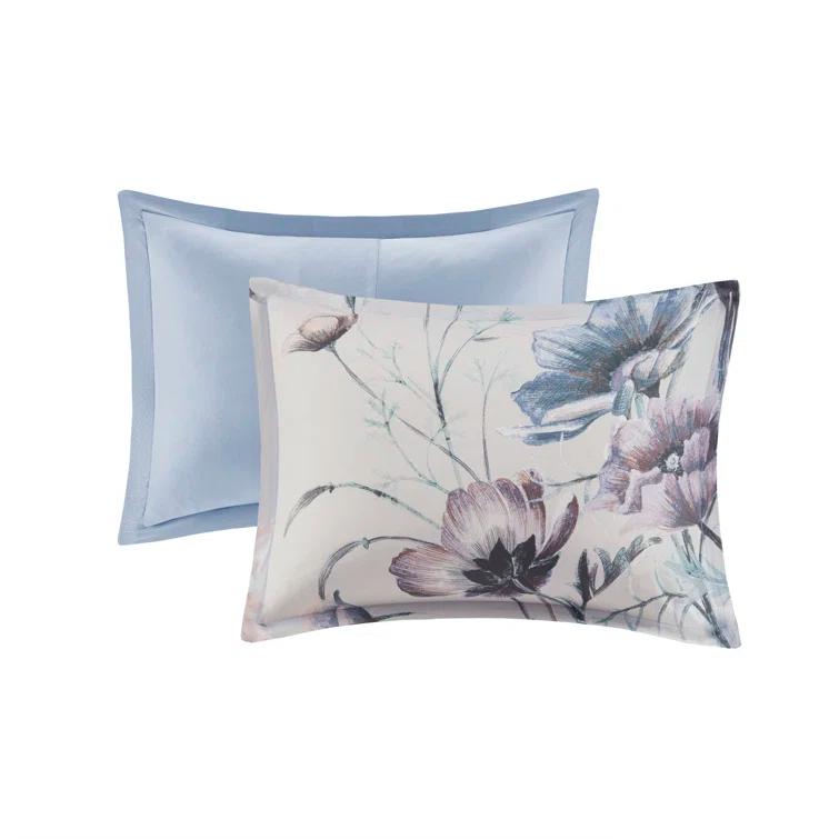 Madison Park Cassandra 3 Piece Cotton Duvet Cover Set