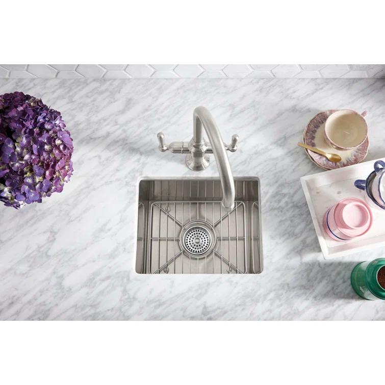 Vault™ 15'' L x 15'' W Dual Mount Bar Sink