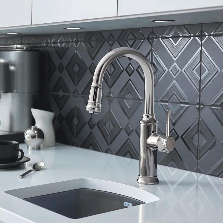 Empressa Pull Down Bar Faucet