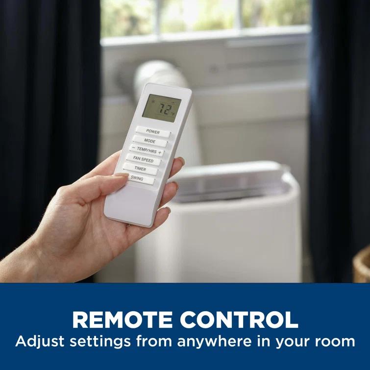 GE® 11,000 BTU Portable Air Conditioner For Medium Rooms Up To 450 Sq Ft. (7,800 BTU SACC)